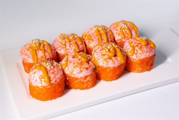 МАСАГО РОЛЛ С УГРЕМ КРЕВЕТКОЙ 00358