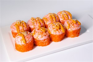 {{photo.Alt || photo.Description || 'МАСАГО РОЛЛ С УГРЕМ КРЕВЕТКОЙ'}}